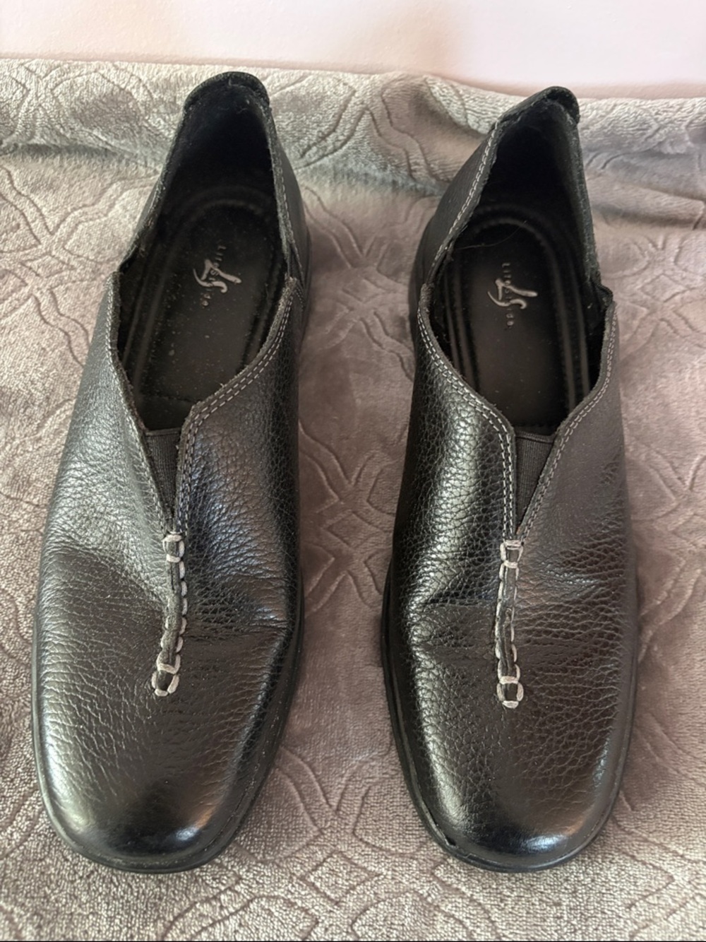 Life Stride Slip-On Women’s Dress Loafers in Black